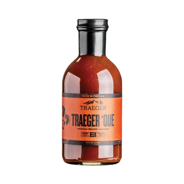 Traeger SAU027 Que Barbecue Sauce, 16 oz Bottle - 1