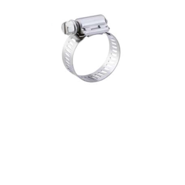 Breeze Power-Seal 62012 Hose Clamp, #12 Trade, 1-1/4 in Max Opening Size, Stainless Steel, Screws Fastening