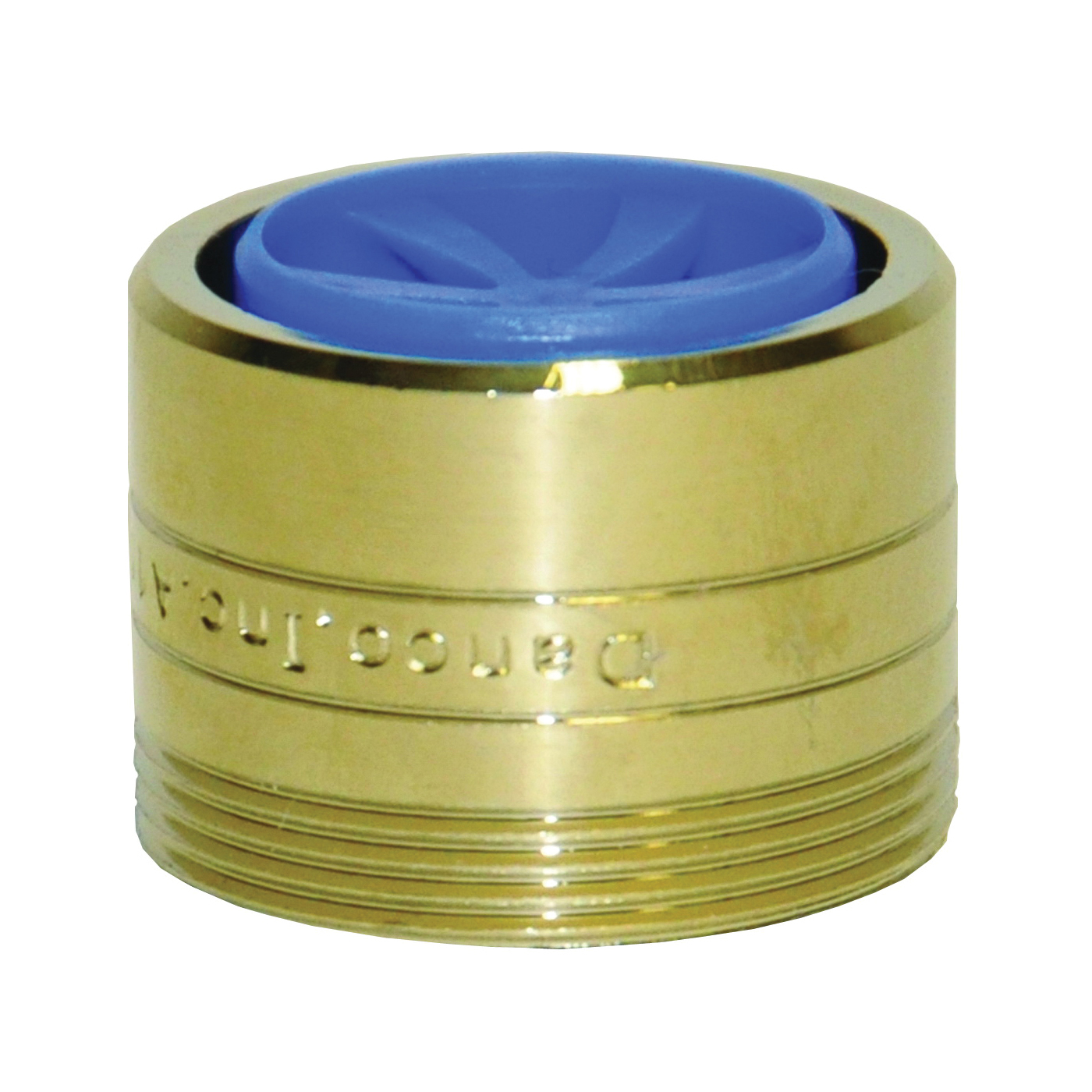 10478 Faucet Aerator, 15/16-27 x 55/64-27 Male x Female Thread, Brass, Polished Brass, 1.5 gpm