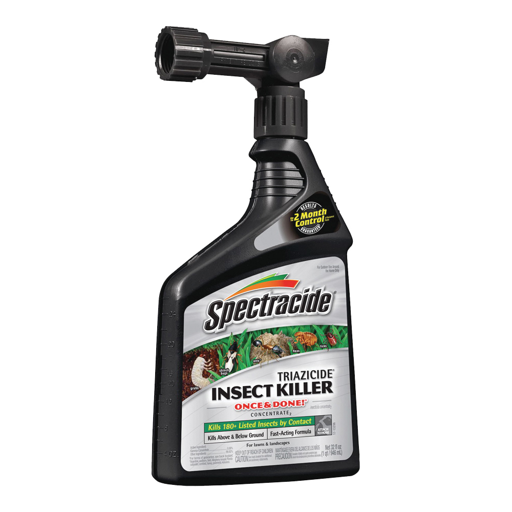 Spectracide Triazicide HG-95830 Insect Killer, Liquid, Spray Application, 32 oz - 1