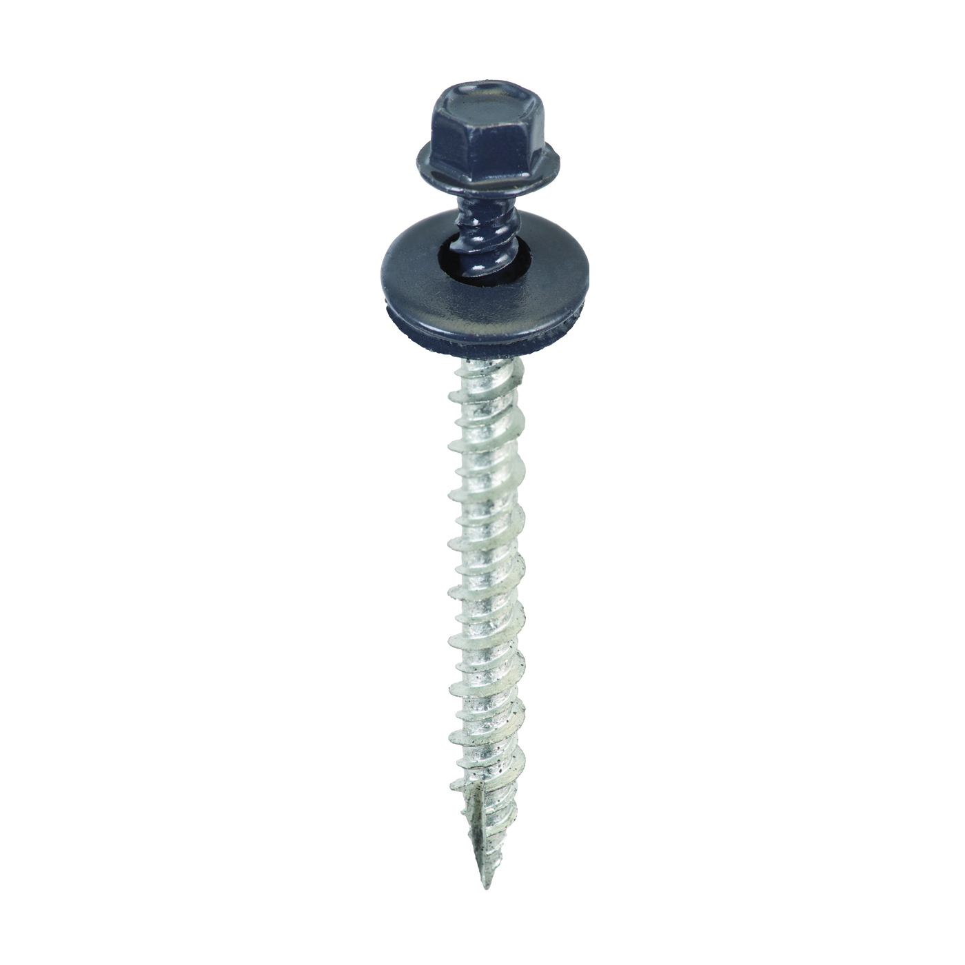 SW-MW2CG250 Screw, #9 Thread, High-Low, Twin Lead Thread, Hex Drive, Self-Tapping, Type 17 Point, 250/BAG