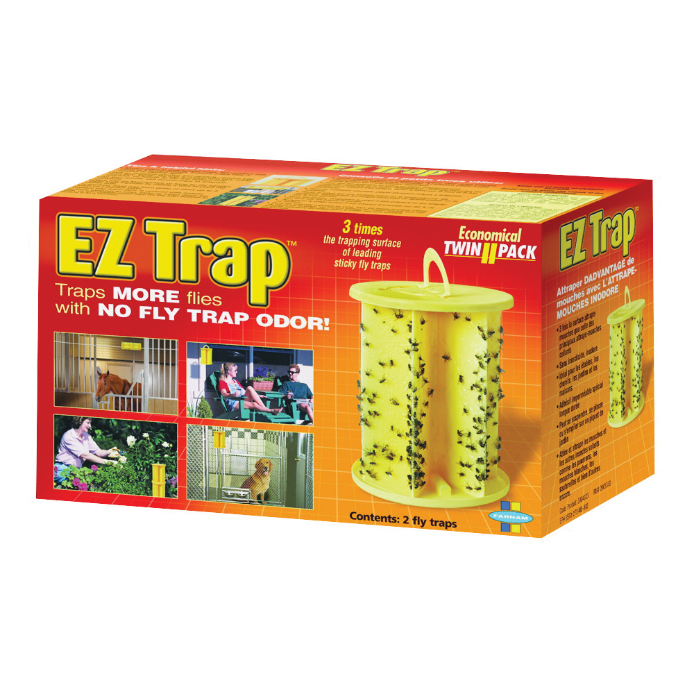 EZ Trap 3004323 Fly Trap, 2 Pack
