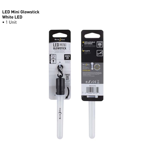 Nite Ize MGS-02-R6 Mini Glowstick, Alkaline Battery, AG3 Battery, LED Lamp - 3