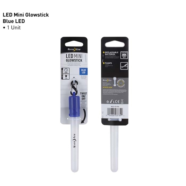 Nite Ize MGS-03-R6 Mini Glowstick, Alkaline Battery, AG3 Battery, LED Lamp - 3