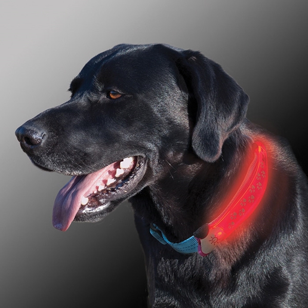 Nite Ize NDCC-03-09 LED Collar Cover, Gray/Pink - 2