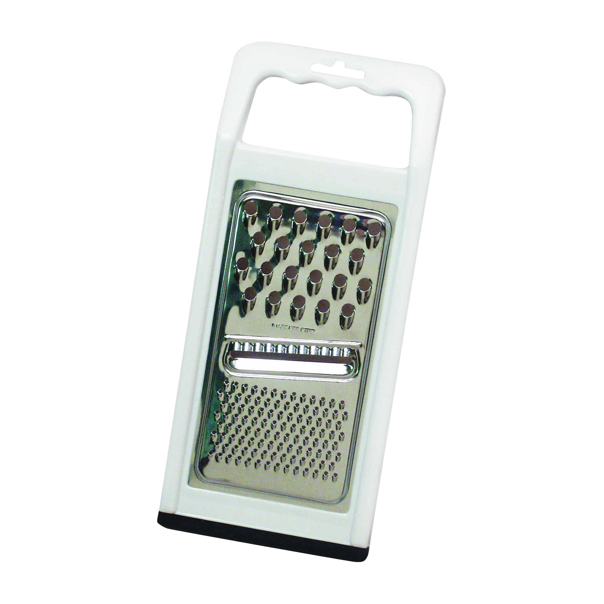 Chef Craft 21005 Grater, Plastic/Stainless Steel, White