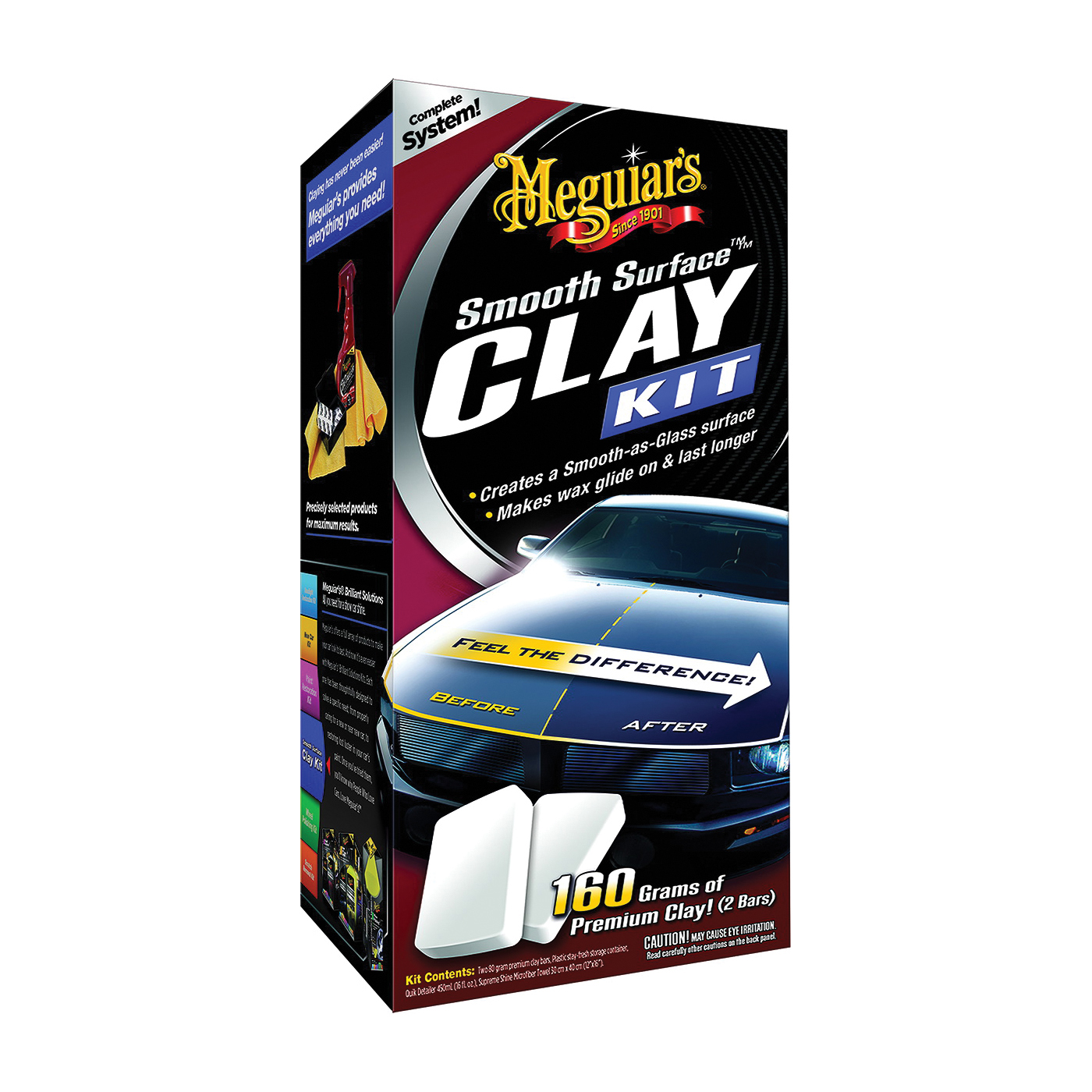 MEGUIAR'S G1016 Clay Kit, Liquid, Pleasant - 1