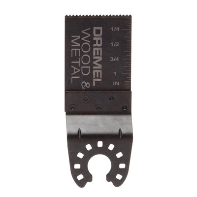 Dremel MM462 Oscillating Blade, 1-1/8 in, 1-1/4 in D Cutting, Bi-Metal