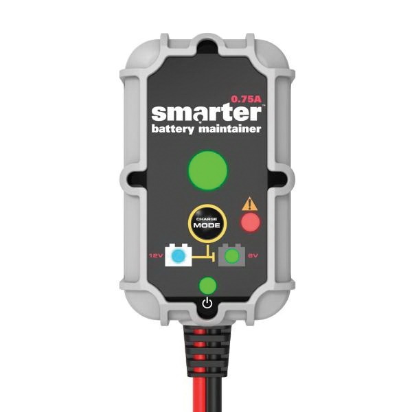 SMARTECH IC-750 Trickle Battery Charger, 0.75 A Charge, Black - 3