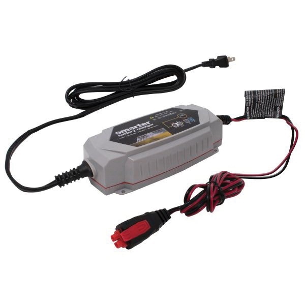 SMARTECH IC-2000 Automotive Battery Charger, 2 A Charge, AGM, LIB, EFB, GEL, MF, WET Battery, CANbus Plug, Black - 5