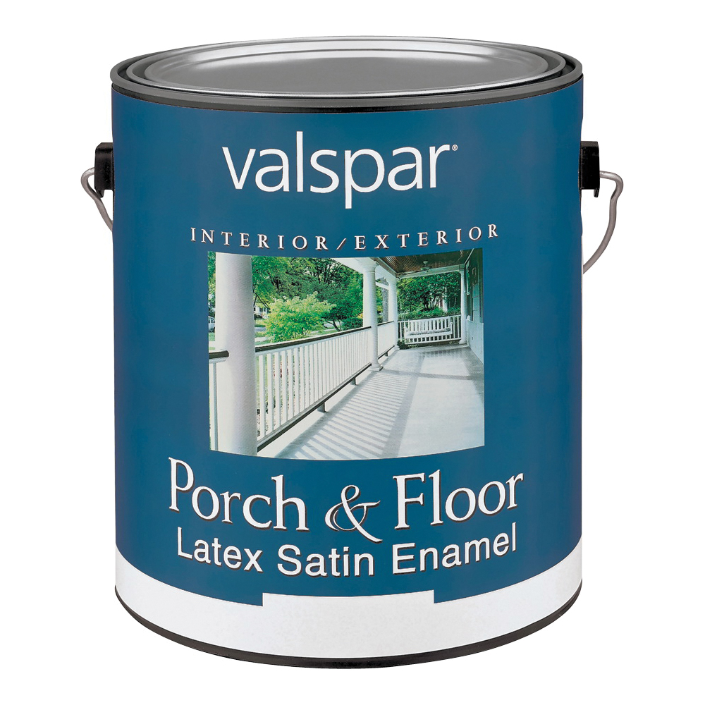 Valspar 027.0001505.007 Porch and Floor Paint, Satin, Cle...