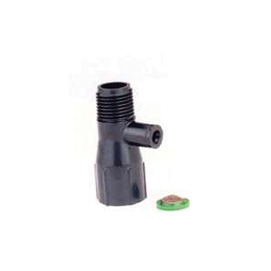 Raindrip R338CT Tap Off Adapter, Black/Blue, For: 1/2 in Sprinkler Risers - 1