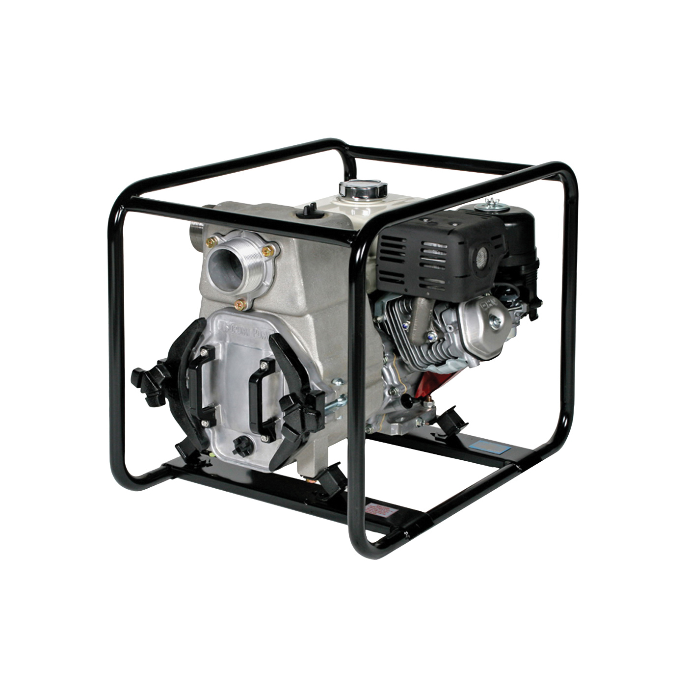 EPT3-80HA Trash Pump, 8 hp, 3 in Outlet, 96 ft Max Head, 360 gpm, Iron/Stainless Steel