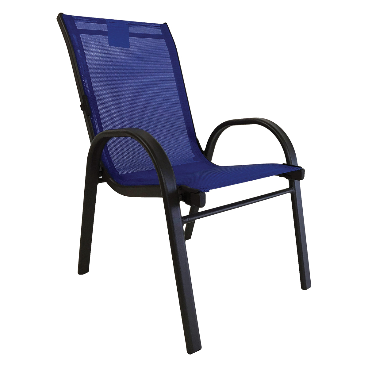 50483 Kid's Stack Chair, 2 to 6 years, Bright Blue, 23.03 in OAH