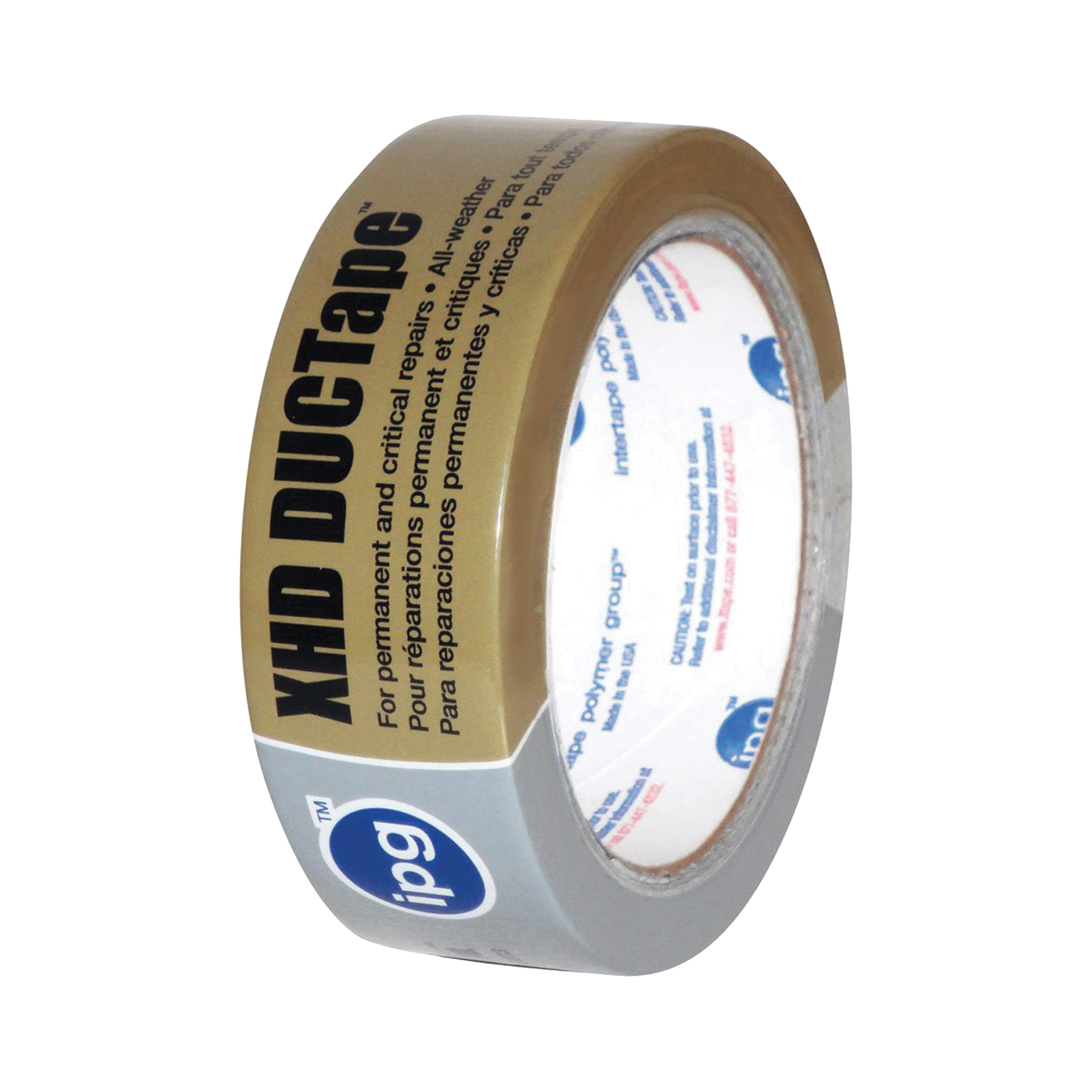 9602 Duct Tape, 10 yd L, 1.88 in W, Cloth Backing, Silver