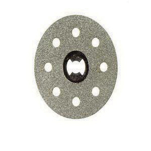 DREMEL EZ Lock EZ545 Cutting Wheel, 1-1/2 in Dia, 0.023 in Thick, 1/8 in Arbor, Diamond Abrasive - 1