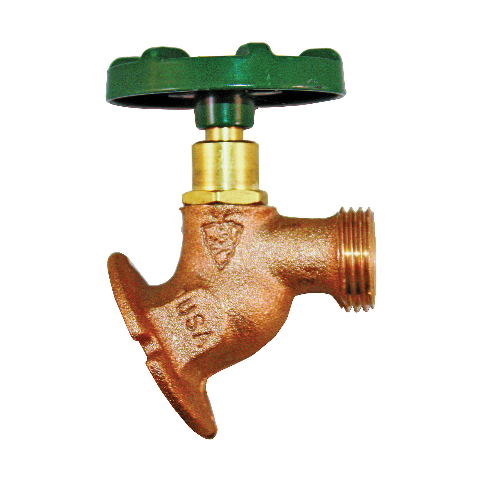 255BC Sillcock, 1/2 x 3/4 in Connection, FIP x Hose, 8 to 9 gpm, 125 psi Pressure, Brass Body