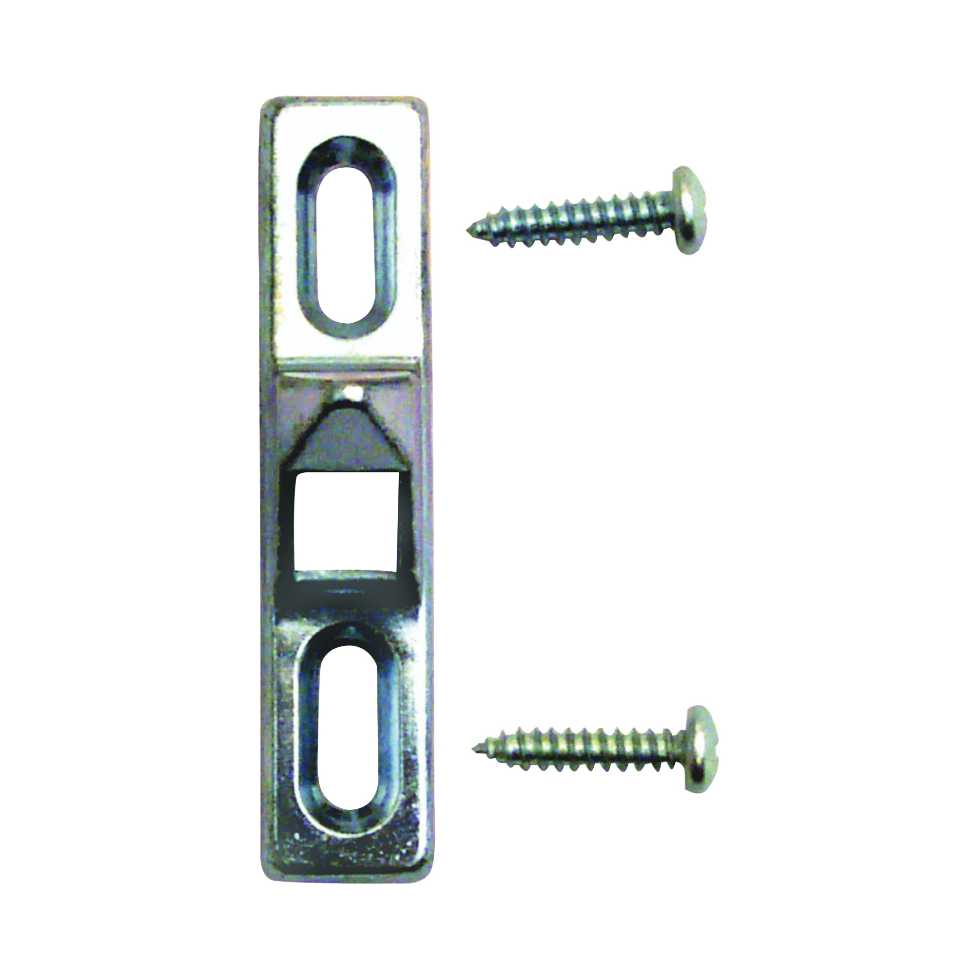 E 2082 Sliding Door Keeper, Chrome, For: C-1032 Flush Style Locks