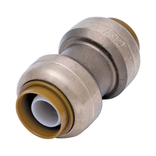 SharkBite U008LFA4 Pipe Coupling, 1/2 in, 200 psi Pressure