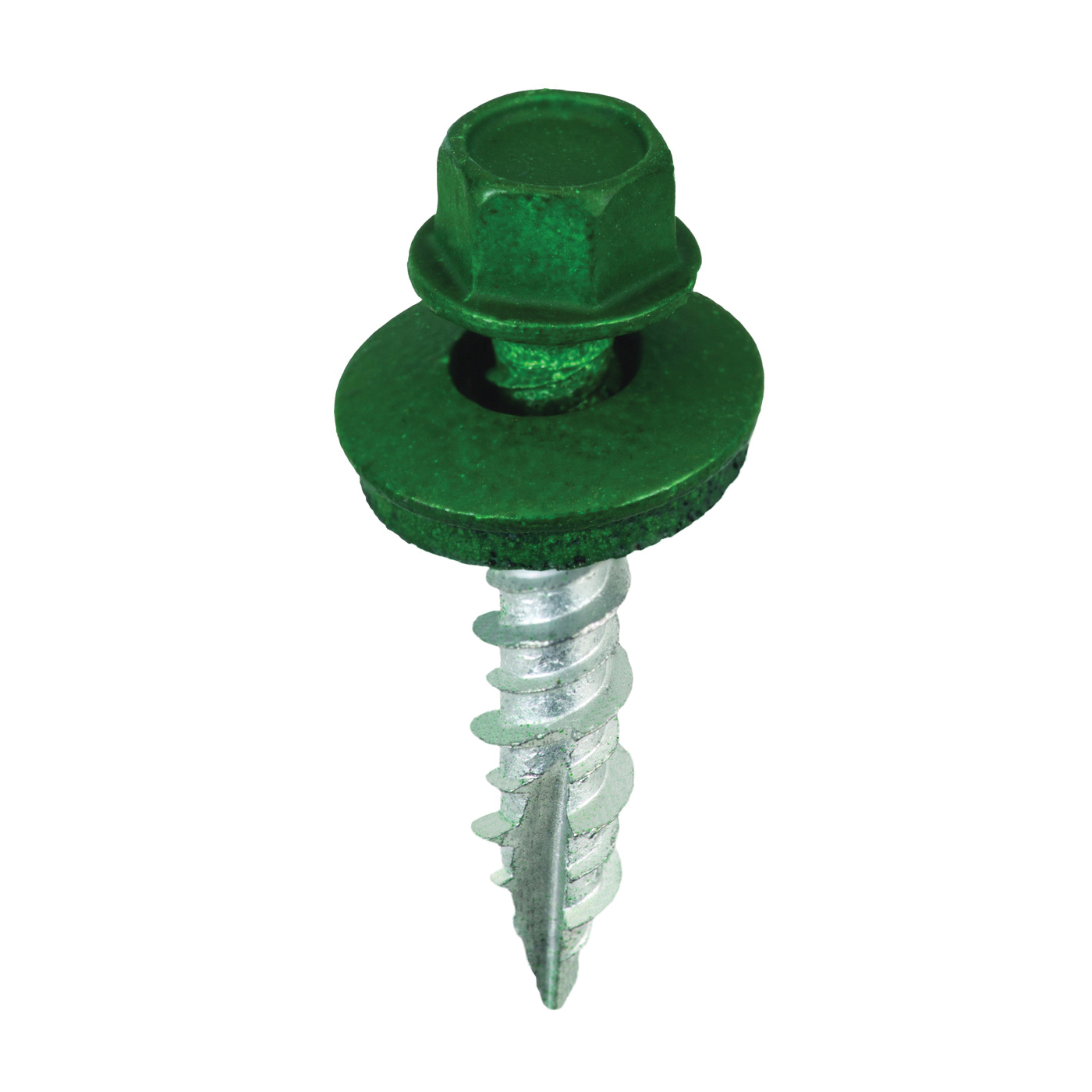 SW-MW1FG250 Screw, #9 Thread, High-Low, Twin Lead Thread, Hex Drive, Self-Tapping, Type 17 Point, 250/BAG