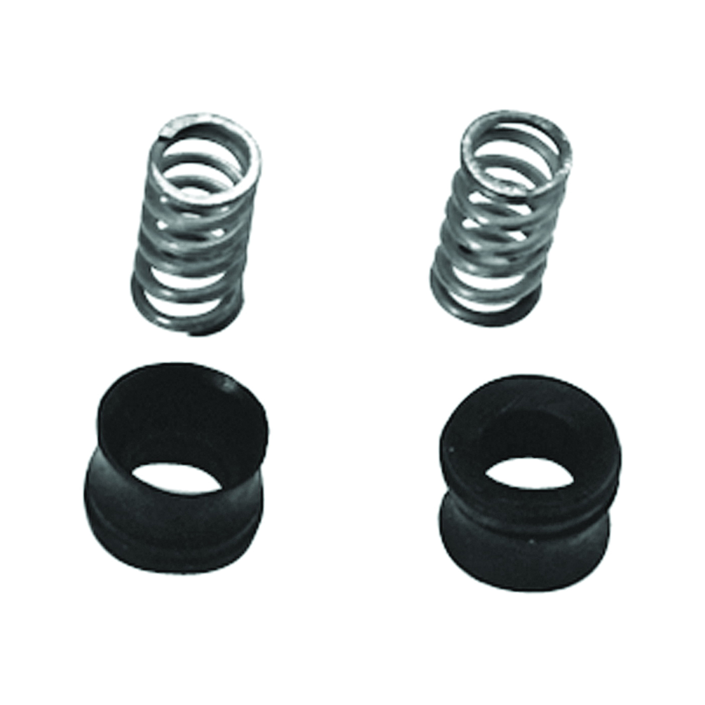 DL-4 Series 80703 Seat and Spring Kit, Rubber/Stainless Steel, Black