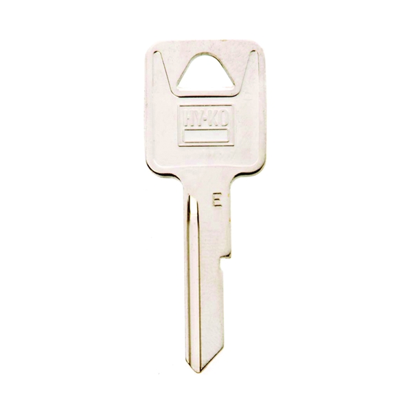 11010B44 Key Blank, Brass, Nickel