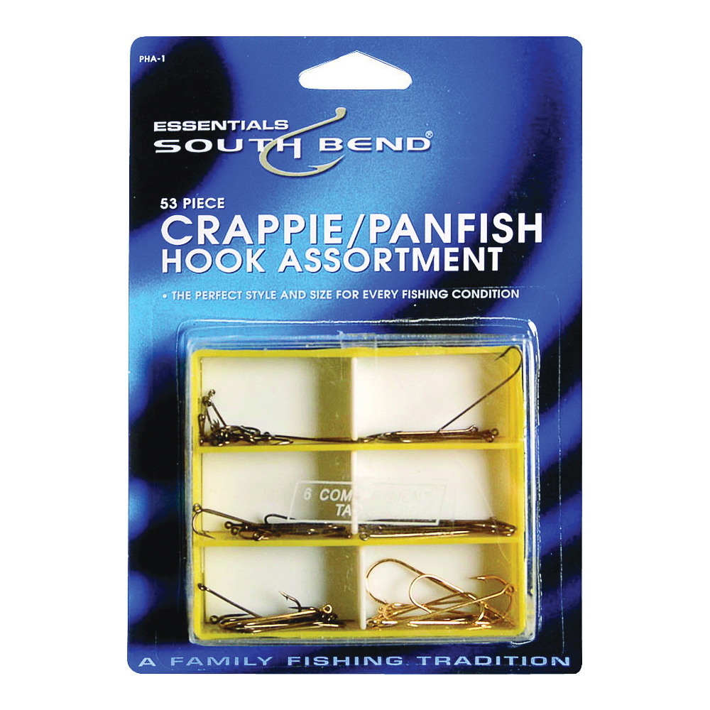 SOUTH-BEND PHA-1 Crappie and Panfish Hook Assortment