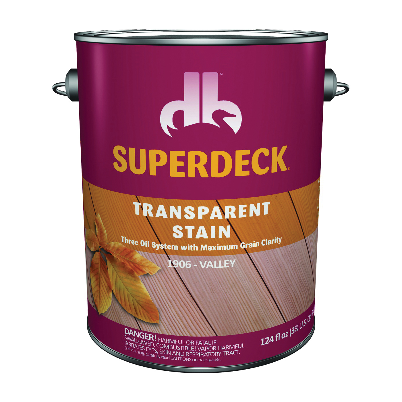 Duckback DPI019064-16 Exterior Stain, Valley, Liquid, 1 gal