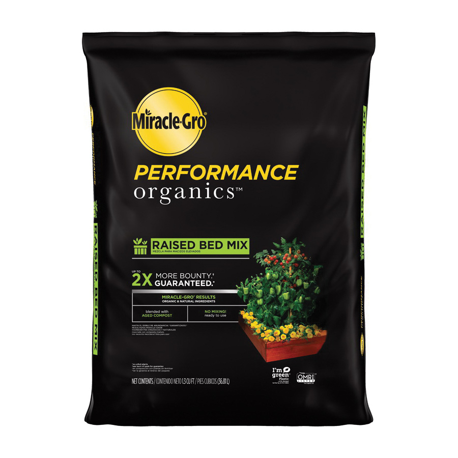 Performance Organics 43959430 Raised Bed Mix Bag, 1.3 cu-ft Coverage Area Bag