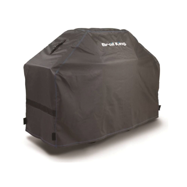 Broil King 68488 Grill Cover, 23 in W, 45-1/2 in H, Polyester/PVC, Black