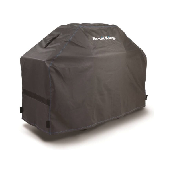 Broil King 68492 Grill Cover, 25 in W, 48 in H, Polyester/PVC, Black