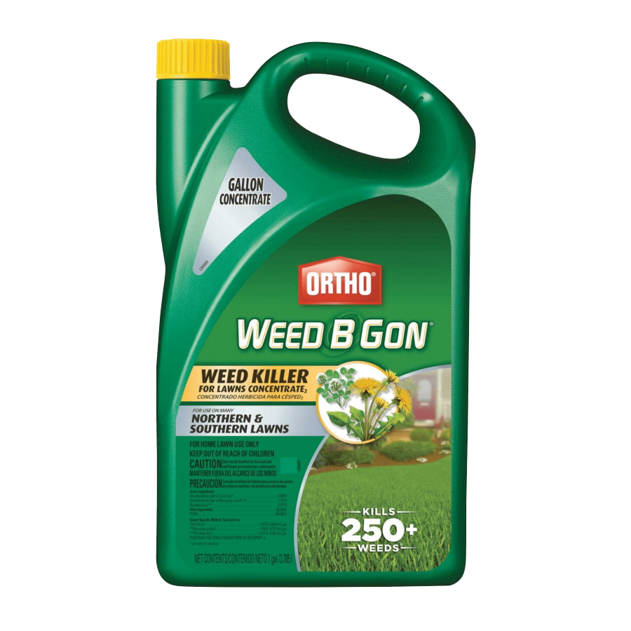 Ortho Weed B Gon 0430005 Concentrated Weed Killer, Liquid, Spray Application, 1 gal Bottle