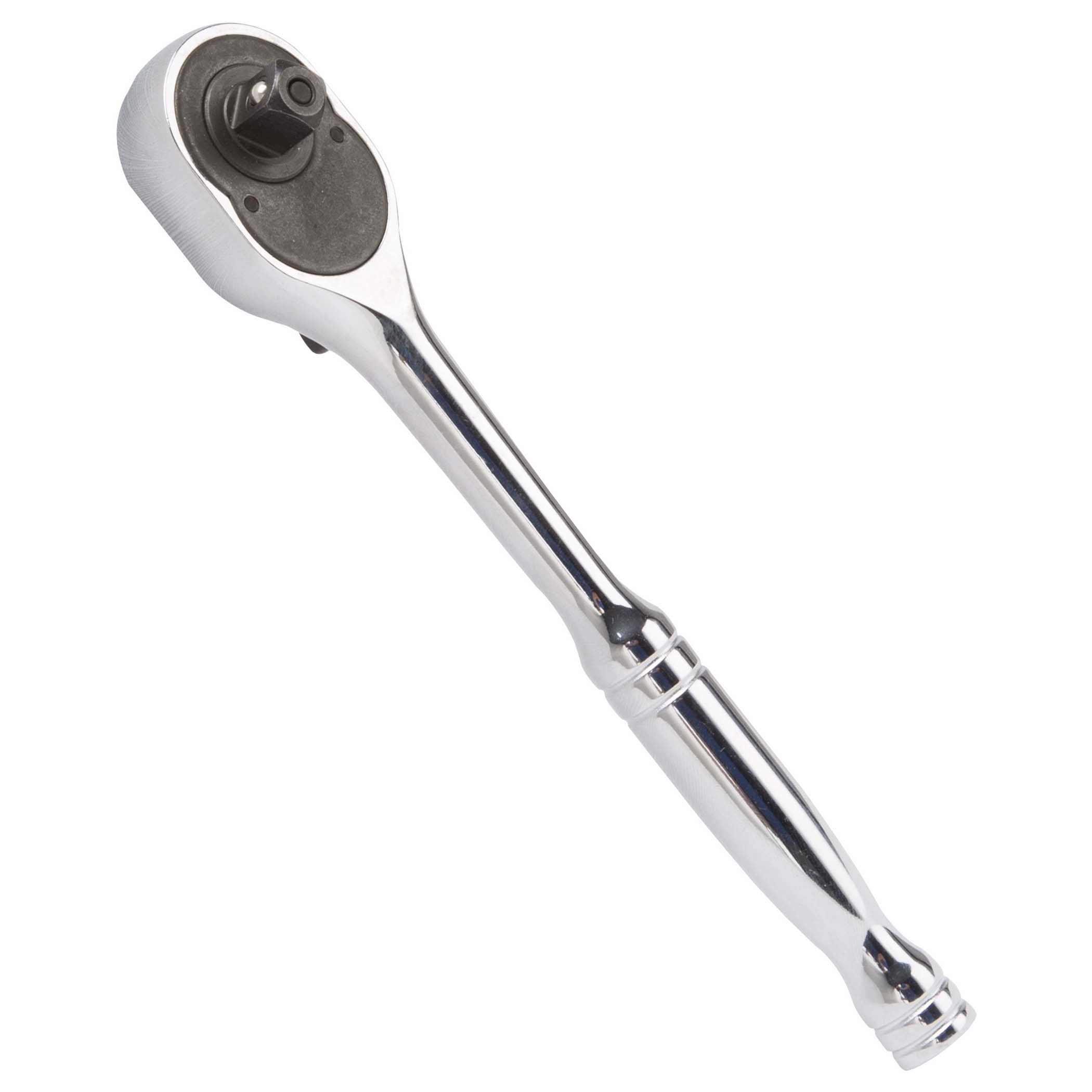 TR0038 Quick Release Ratchet Handle, 7-5/8 in OAL, Chrome