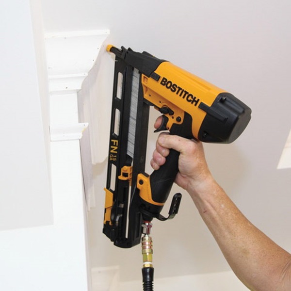 Bostitch N62FNK-2 Finish Nailer Kit, 130 Magazine, 34 deg Collation, Glue Collation, 1-1/4 to 2-1/2 in Fastener - 3