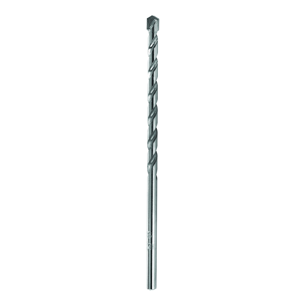 5026002 Drill Bit, 3/16 in Dia, 4 in OAL, Percussion, Spiral Flute, 1-Flute, 3/16 in Dia Shank, Straight Shank