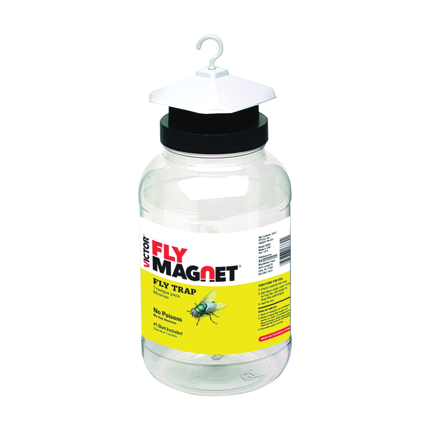 M382 Fly Trap with Bait, Solid, 1 gal