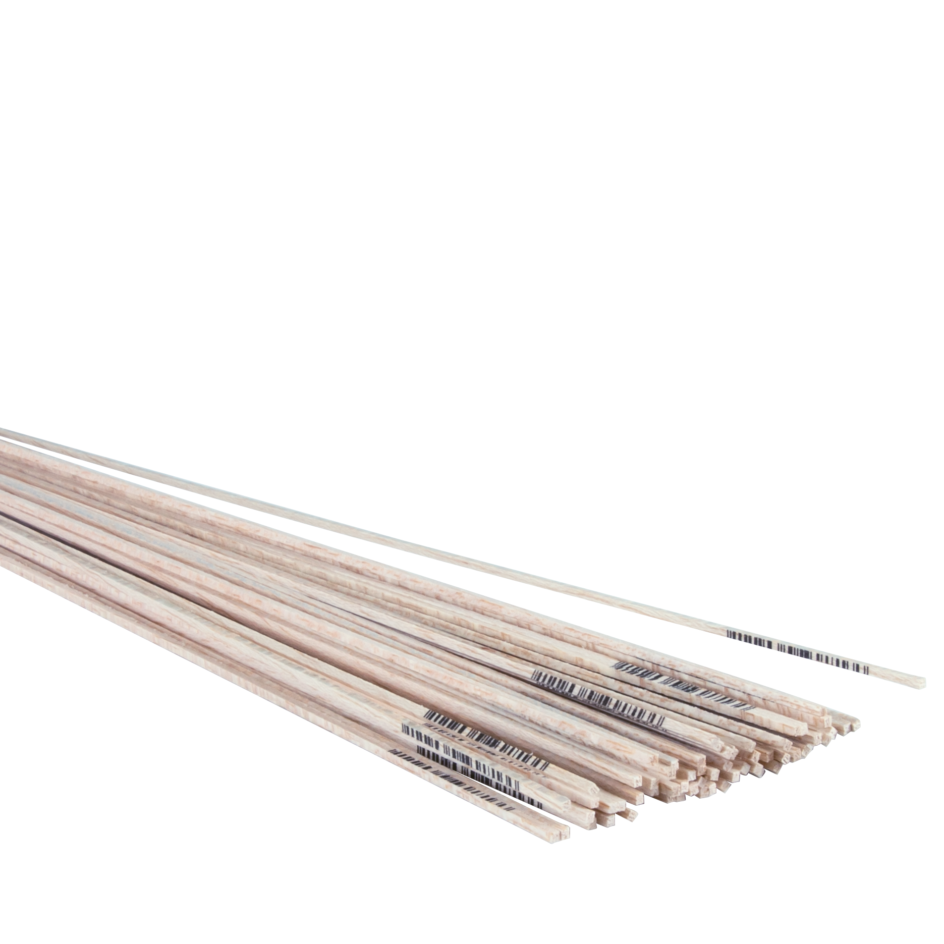 Midwest Products 6022 Strip, 36 in L, 1/16 in W, Balsa Wood - 4
