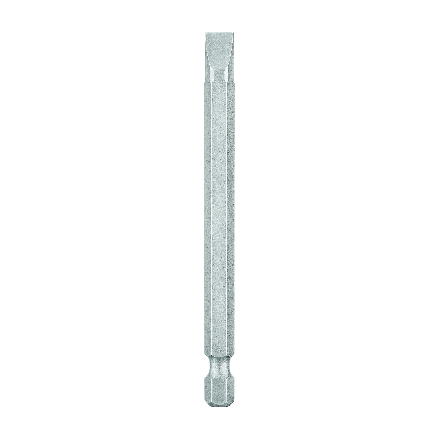 DW2040 Power Bit, #10 Drive, Slotted Drive, 1/4 in Shank, Hex Shank, 3-1/2 in L, Tool Steel