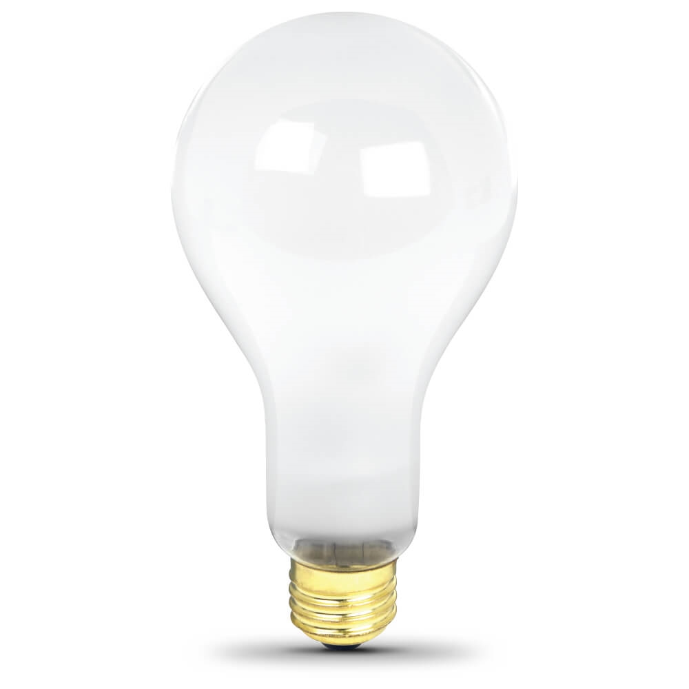 Feit Electric 50/250 Incandescent Bulb, 50 to 250 W, A21 Lamp, Medium E26 Lamp Base, 400, 2200, 2500 Lumens