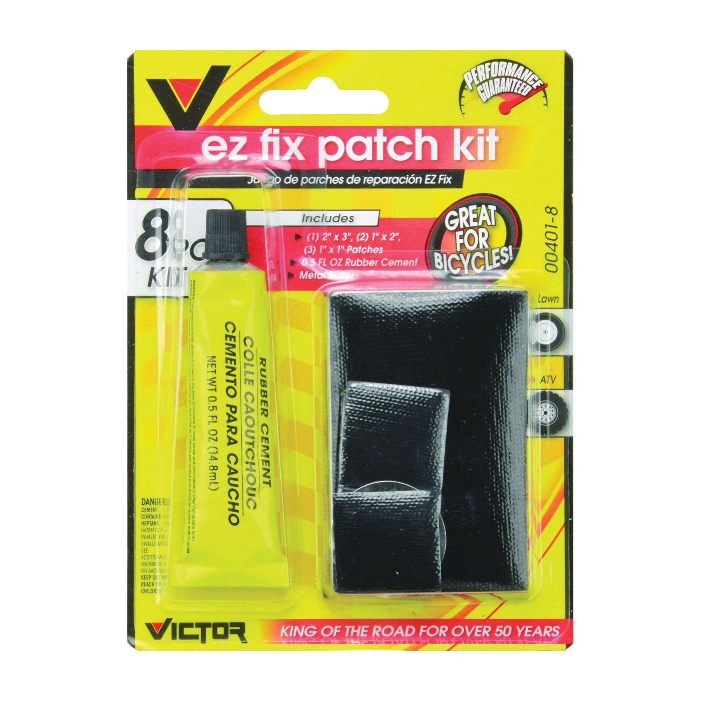 22-5-00401-8 Patch Repair Kit, Metal/Rubber