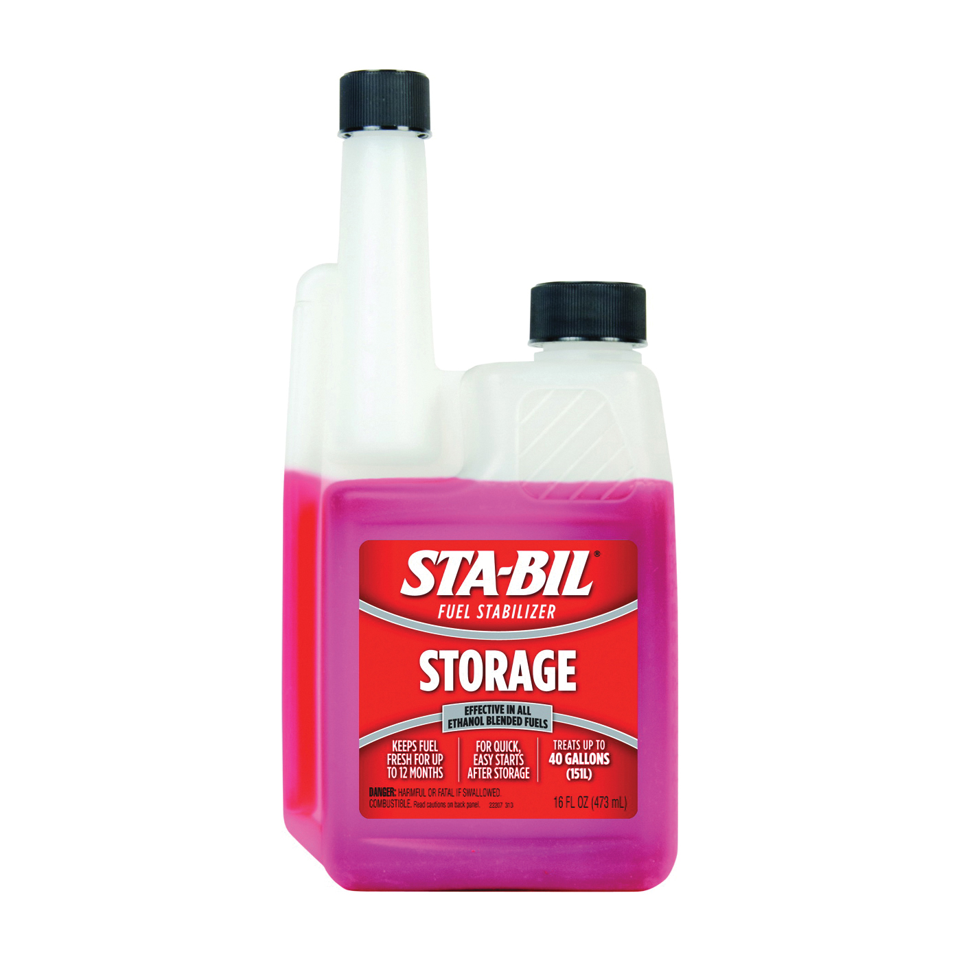 22207 Fuel Stabilizer Red, 16 oz Bottle