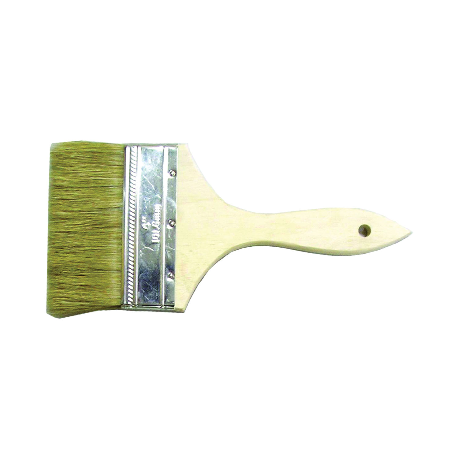 150040 Chip Paint Brush, 4 in W, Plain-Grip Handle