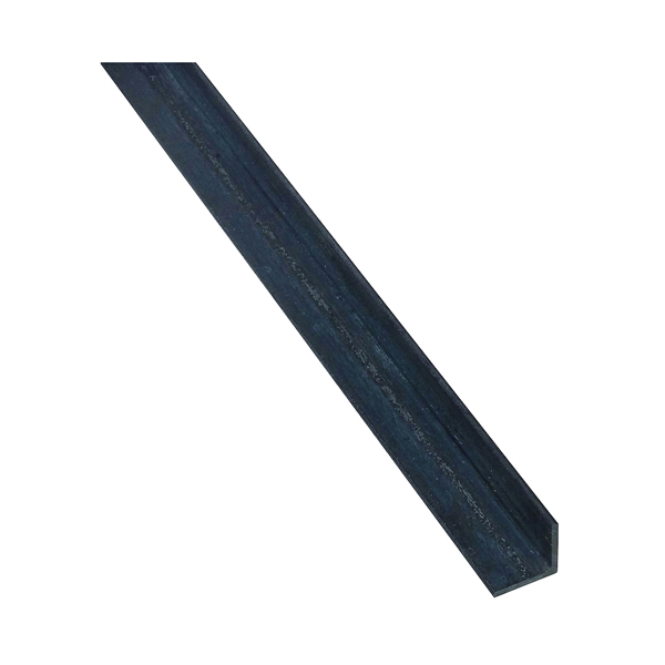 4060BC Series N215-459 Angle Stock, 1-1/4 in L Leg, 48 in L, 1/8 in Thick, Steel, Mill