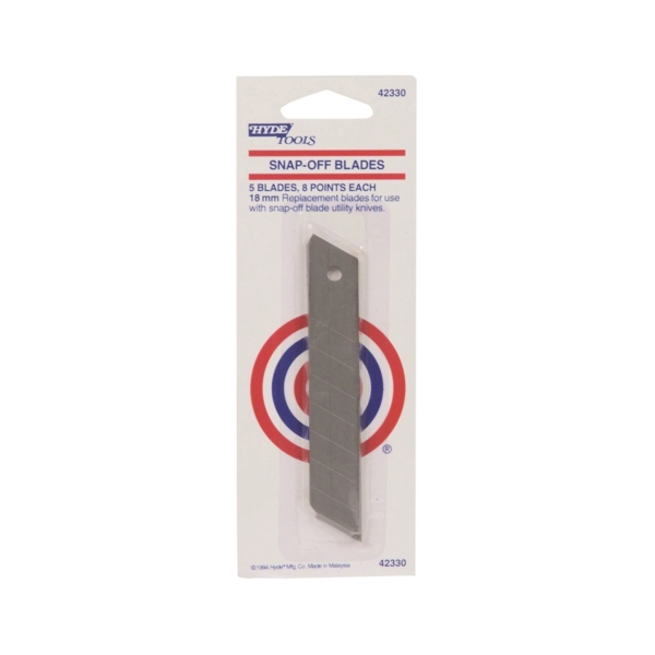 42330 Replacement Knife Blade, 18 mm, 8-Point