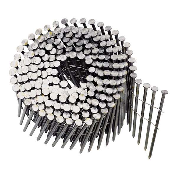 0616653 Framing Nail, 2-3/8 in L, 11-1/2 Gauge, Steel, Brite, Round Head, Smooth Shank