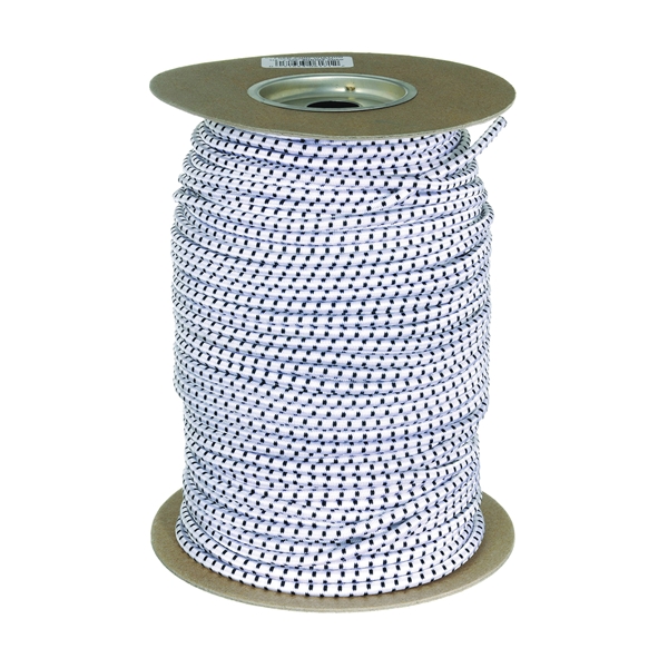 06171 Bungee Cord, 1/4 in Dia, 300 ft L, Rubber