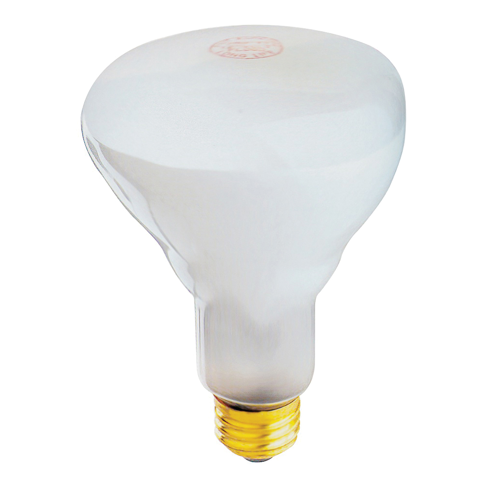 65BR/FL/MP-130 Incandescent Bulb, 65 W, BR30 Lamp, Medium E26 Lamp Base, 2700 K Color Temp
