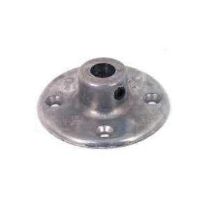 2123 Die-Cast Hub, 5/8 in Bore, 3-3/4 in OD, 4-Groove, 1-3/8 in Dia Pitch, Zinc