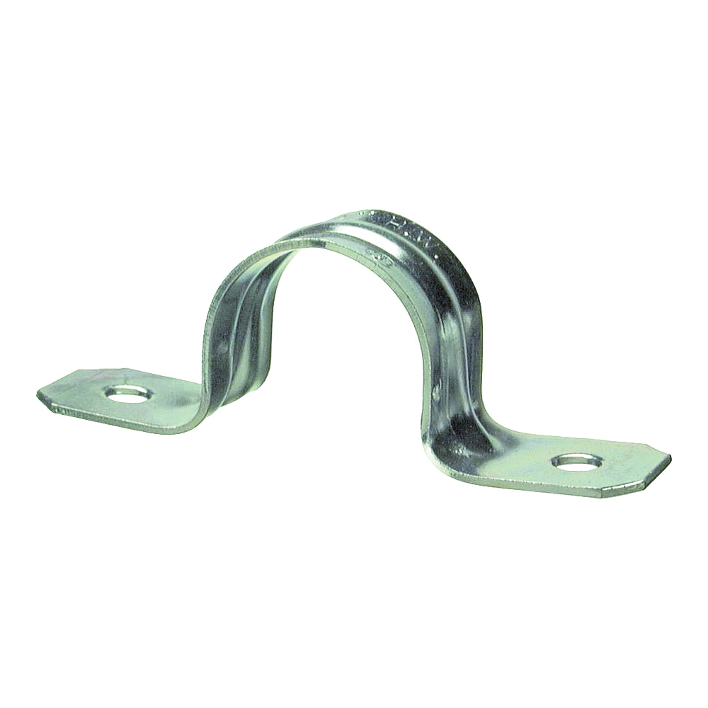 61220B Conduit Strap, Steel, Zinc-Plated