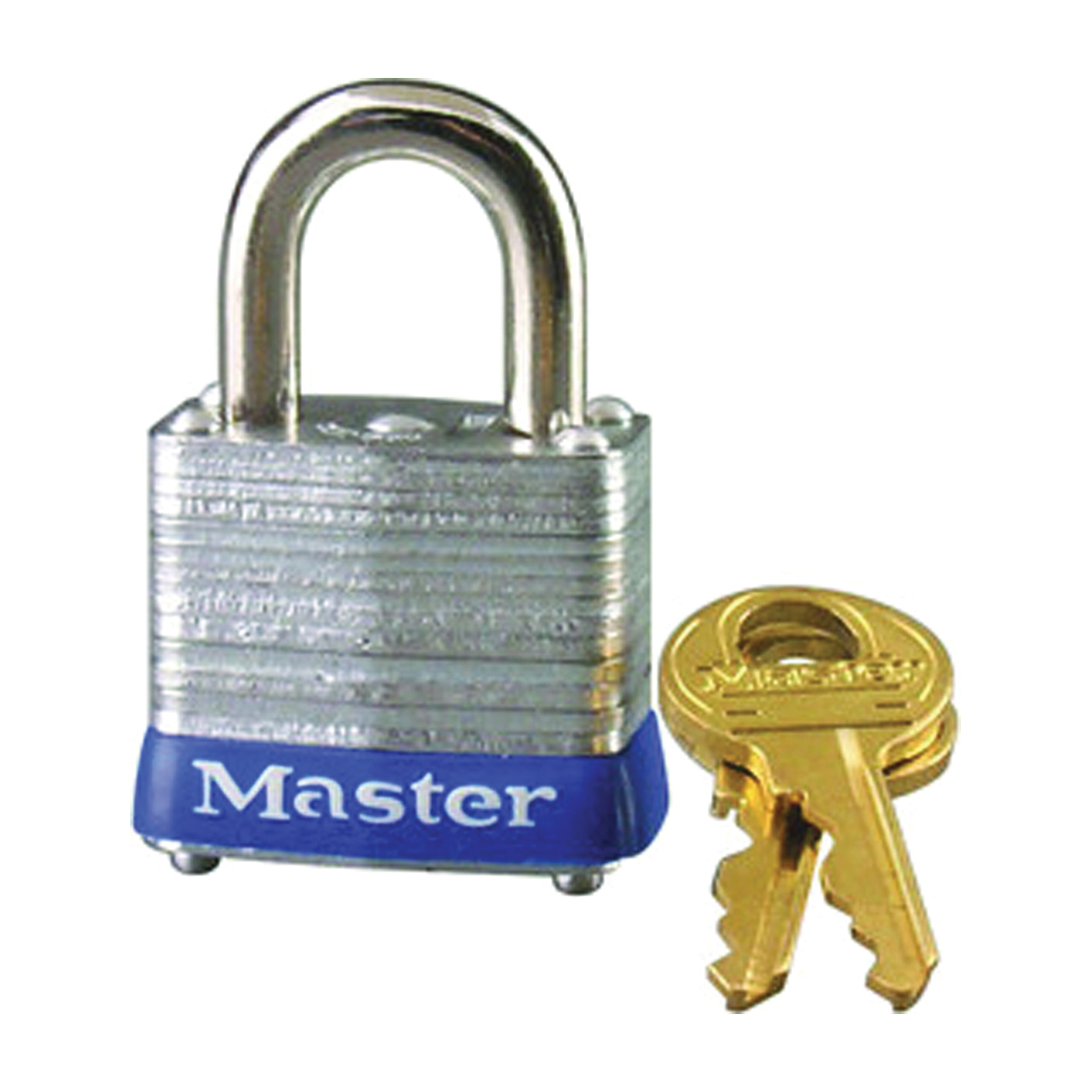 7KA P493 Padlock, 1-1/8 in W Body, Key No: P493, Keyed Alike Key, Open Shackle, 3/16 in Dia Shackle